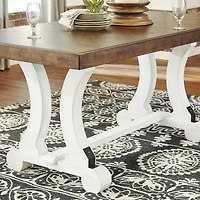 Signature Design by Ashley® Valdine Collection Rectangular Wood-Top Dining Table