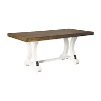 Signature Design by Ashley® Valdine Collection Rectangular Wood-Top Dining Table