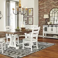 Signature Design by Ashley® Valdine -Piece Dining Set