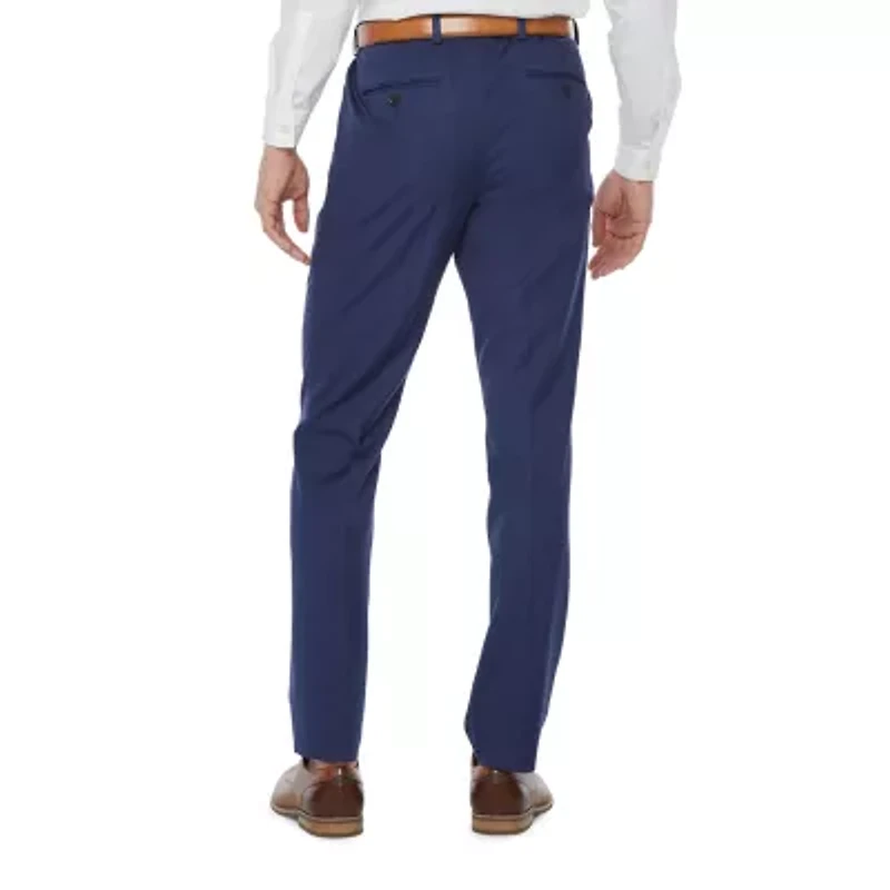 J. Ferrar Ultra Comfort Mens Slim Fit Flat Front Suit Pant