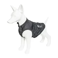 Pet Life ® Active 'Aero-Pawlse' Heathered Quick-Dry and 4-Way Stretch Performance Dog Tank Top T-Shirt