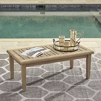 Signature Design by Ashley® Gerianne Weather Resistant Patio Coffee Table