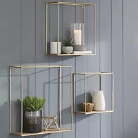 Signature Design by Ashley® Efharis 3-pc. Wall Shelf