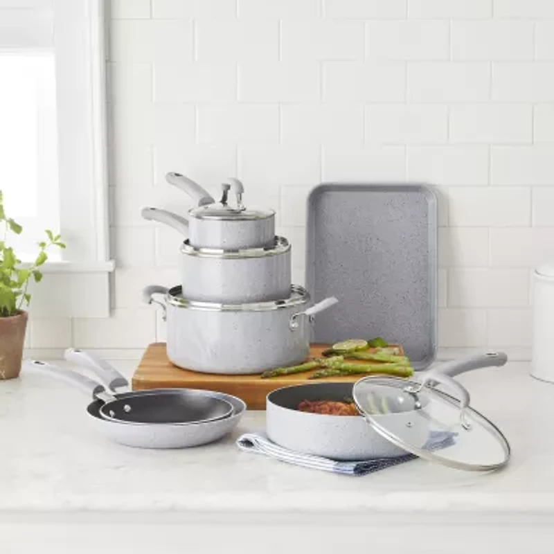 Cooks Spatter 11-pc Non-Stick Cookware Set