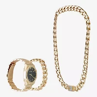 Ed Hardy Mens Gold Tone Bracelet Watch 9747g-42-G27