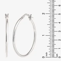 Sterling Silver Hoop Earrings