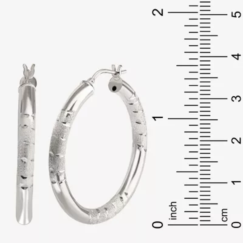 Sterling Silver Hoop Earrings