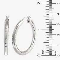 Sterling Silver Hoop Earrings
