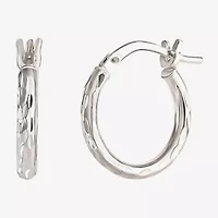 Womens Sterling Silver 4 Pair Earring Set