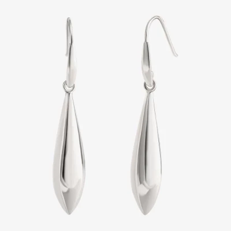 Womens Sterling Silver Earring Set