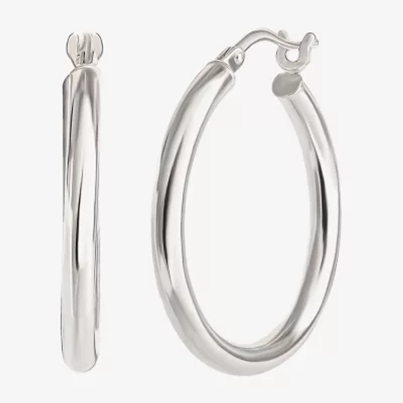Womens Sterling Silver Earring Set