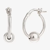 Womens Sterling Silver Earring Set