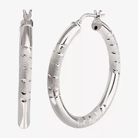 Sterling Silver Hoop Earrings