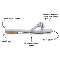 Journee Collection Womens Soma Flat Sandals