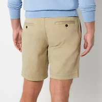 St. John's Bay Mens 9" Mid Rise Stretch Fabric Chino Short