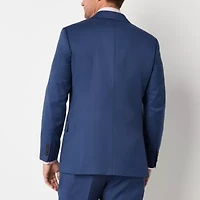 Stafford Signature Coolmax All Season Birdseye Mens Stretch Fabric Slim Fit Suit Jacket