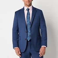 Stafford Signature Coolmax All Season Birdseye Mens Stretch Fabric Slim Fit Suit Jacket