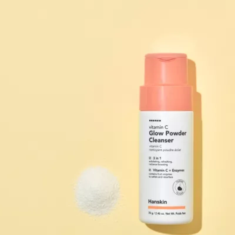 Hanskin Vitamin C Glow Powder Cleanser