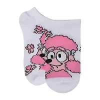 Little & Big Kid Girls 6 Pair Bluey No Show Socks