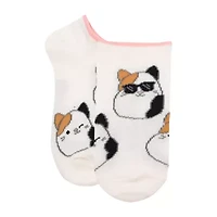 Little & Big Kid Girls 6 Pair Squishmallows No Show Socks