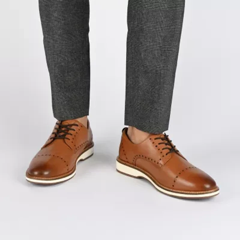 Thomas And Vine Fremont Mens Round Oxford Shoes