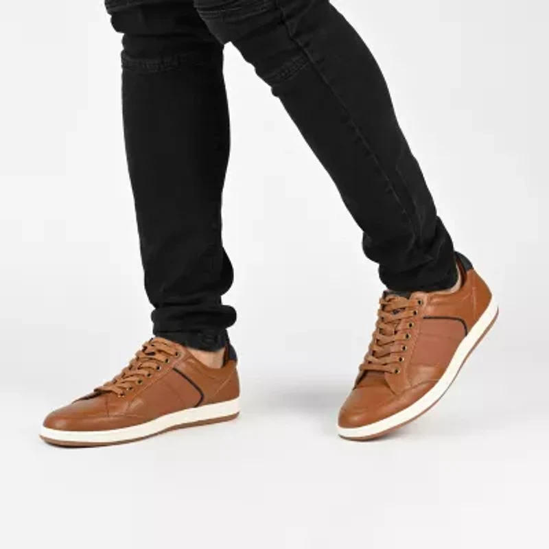 Vance Co Rogers Mens Round Closed Toe Slip-On Shoe