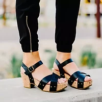 Journee Collection Womens Valentina Heeled Sandals