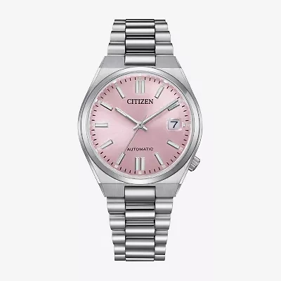 Citizen Tsuyosa Womens Automatic Silver Tone Stainless Steel Bracelet Watch Nj0200-50z