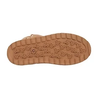 Olivia Miller Womens Aneira Flat Heel Booties