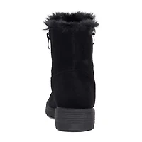 Olivia Miller Womens Ginevra Flat Heel Booties