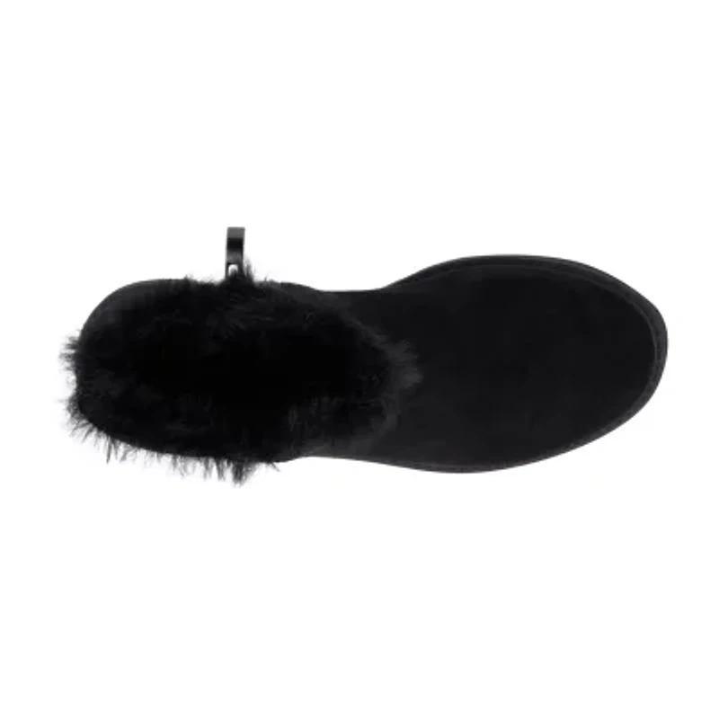 Olivia Miller Womens Ginevra Flat Heel Booties