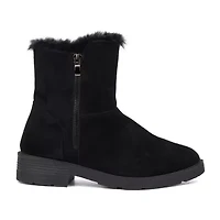 Olivia Miller Womens Ginevra Flat Heel Booties
