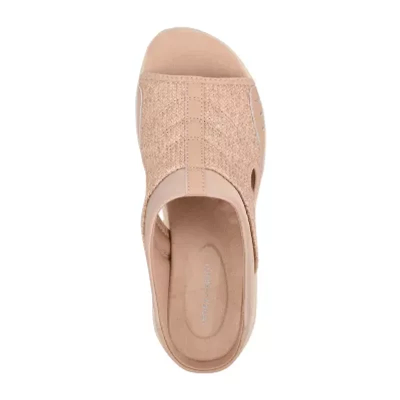 Easy Spirit Womens Traciee Flat Sandals