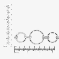 Limited Quantities! Womens Sterling Silver 7.5 Inch Hollow Link Chain Bracelet