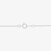 Limited Quantities! Womens 1/5 CT. Natural White Diamond Sterling Silver Round 18 Inch Pendant Necklace
