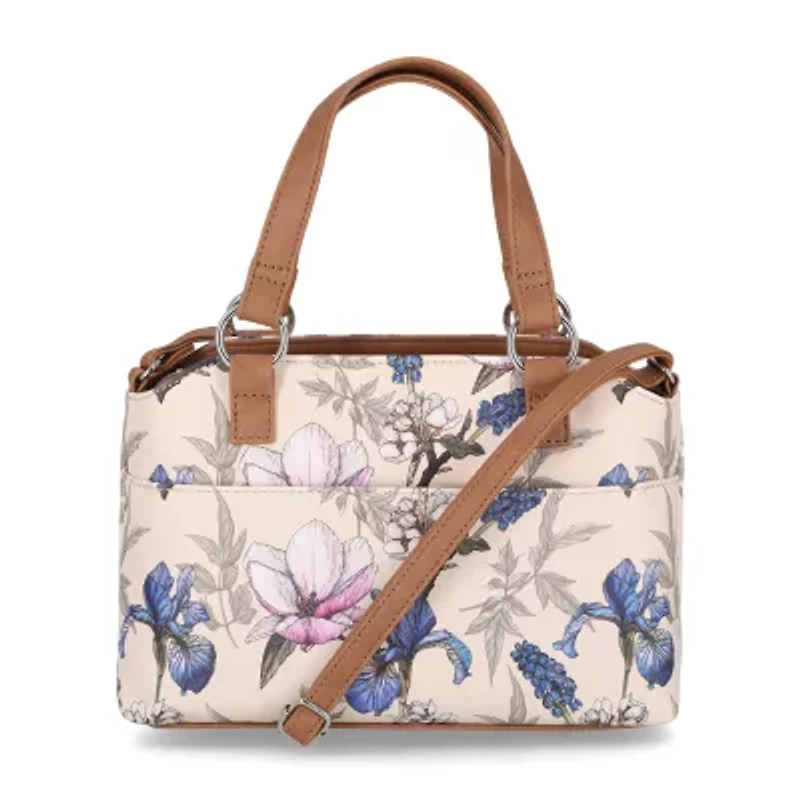 Multi Sac Olivia Floral Print Satchel
