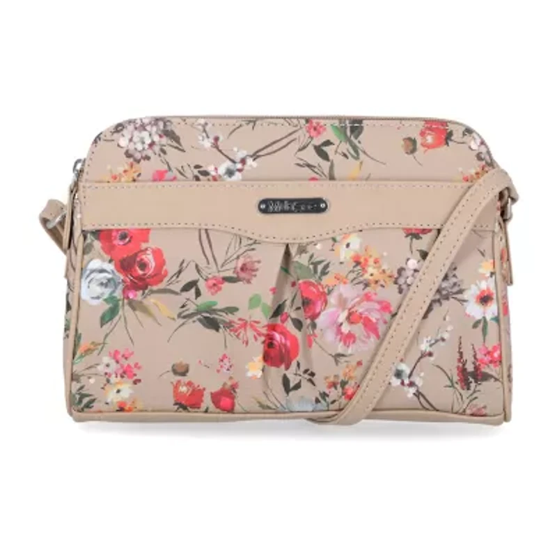 Multi Sac Windsor Flroal Print Crossbody Bag