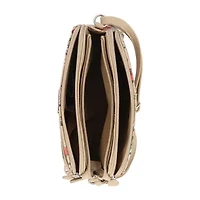 Multi Sac Windsor Flroal Print Crossbody Bag