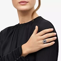 Limited Quantities! Womens 5/8 CT. T.W. Genuine Blue Sapphire Sterling Silver Oval Cocktail Ring