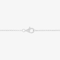 Limited Quantities! Womens White Cultured Freshwater Pearl Sterling Silver Circle 18 Inch Pendant Necklace