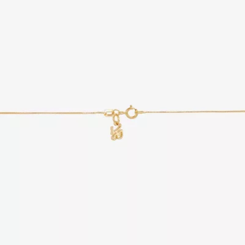 Womens Dyed White Cultured Freshwater Pearl 14K Gold Over Silver Heart 18 Inch Pendant Necklace