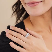 (H-I / Si2) Womens 2 CT. T.W. Lab Grown White Diamond 10K Gold Anniversary Engagement Ring