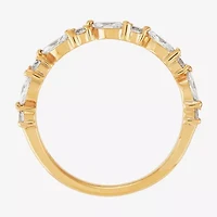 H-I / Si2) Womens 1/ CT. T.W. Lab Grown White Diamond 10K Gold Wedding Band