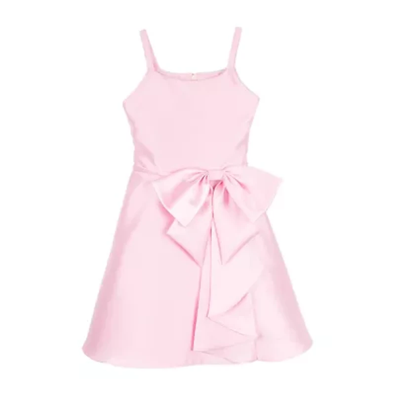 Rare Editions Big Kid Girls Sleeveless Flower Girl A-Line Dress