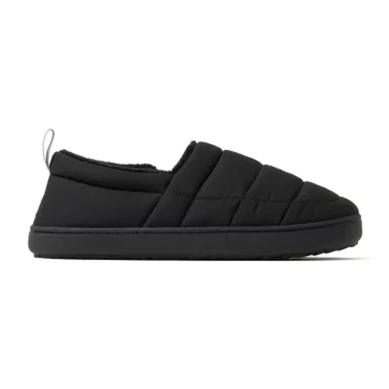 Dearfoams Cullen Mens Memory Foam Slip-On Slippers