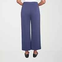 Alfred Dunner Nantucket Womens Straight Ankle Pant