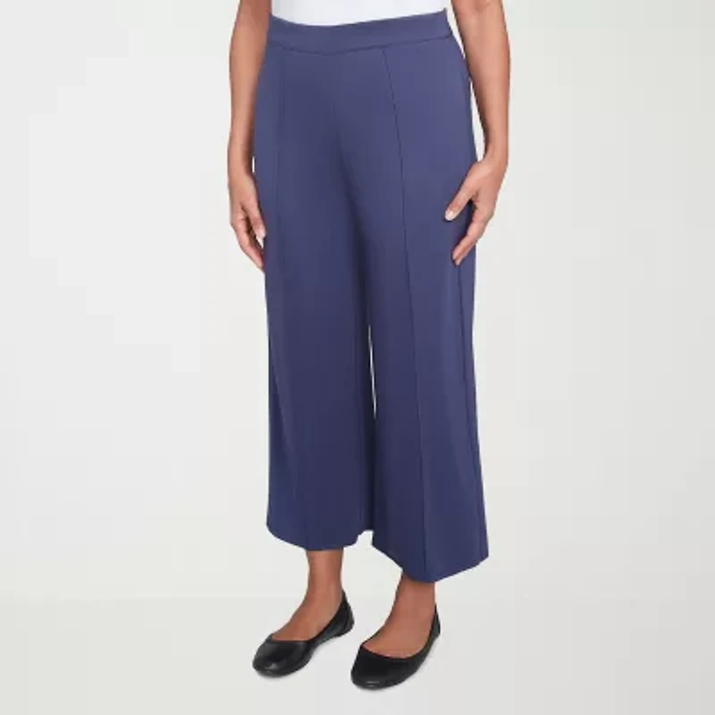 Alfred Dunner Nantucket Womens Straight Ankle Pant