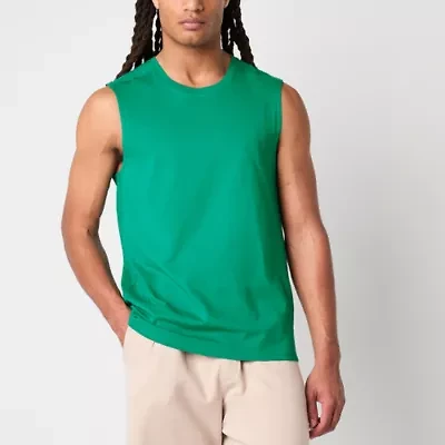 Xersion Xtreme Mens Crew Neck Sleeveless Active T-Shirt