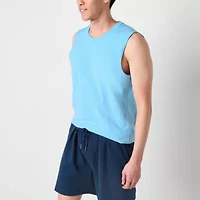 Xersion Xtreme Mens Crew Neck Sleeveless Active T-Shirt