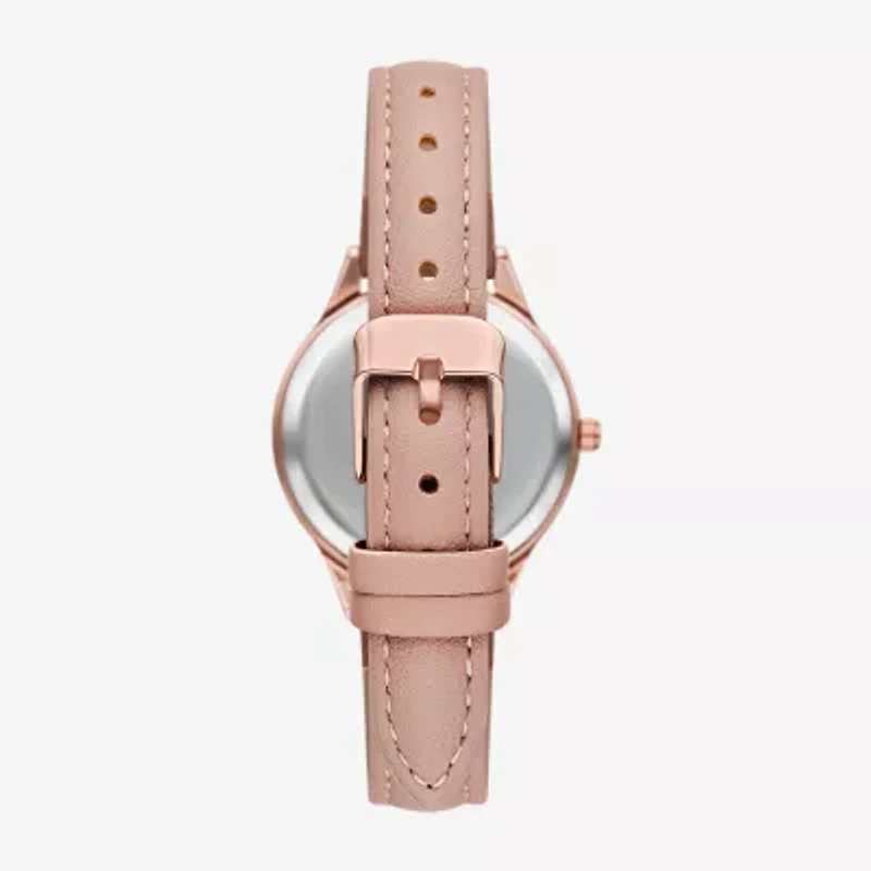 Womens Pink Strap Watch Fmdjo336